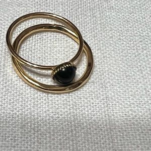 New pair of gold rings